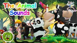  Animal Sounds Song  The Animals Went In! | Fun Noises & Names | Educational Video for Toddlers