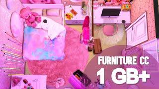 [MY LP HOUSE DOWNLOAD] FURNITURE + CLUTTER CC FOLDER  | URBAN CC COZY HOME | THE SIMS 4