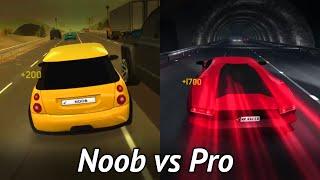 MR RACER - NOOB vs PRO