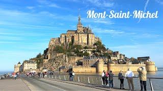 [4K] Le Mont Saint-Michel: The Magical Tidal Island in Normandy, France 2023