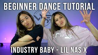 BEGINNER DANCE TUTORIAL: Industry Baby - Lil Nas X Choreography