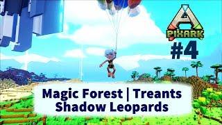 Let's Play PixARK | Magic Forest | Treants | Shadow Leopards