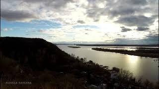 TimeLapse / Красноглинский р-н / на Волге / 26 октября 2024 г/ autumn on the Volga / Samara / Russia