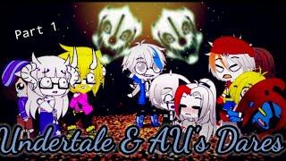 Undertale & AU's doing Dares||part(1/2)||Little Mistakes