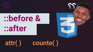 #CSS Before & After pseudo elements شرح الاستخدام بشكل صحيح - attr & counter functions
