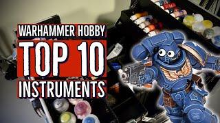 ТОП 10 (не)очевидных инструменов для работы над миниатюрами WARHAMMER 40000