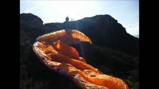 Paragliding the Devils bit Co. Tipperary Ireland