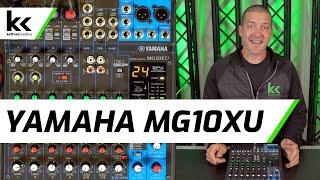 Yamaha MG10XU USB Audio Mixing Console | Setup & Review