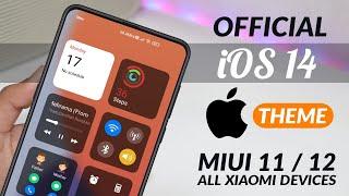 Official Apple iOS 14 FUll Xiaomi Theme Download FOR MIUI 11 OR MIUI 12 | Not MTZ file