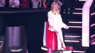 The most perfect turn of a judge on a talent show! Svetlana Loboda | Russia #voice #xfactor