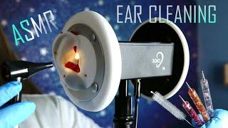 ASMR 3DIO BINAURAL - Cleaning Your EARS - Satisfying Sounds, For Relaxation, Study & Sleep 