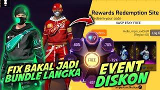 AKU ORANG PERTAMA YANG BELI BUNDLE KASPERSKY X FREE FIRE! REVIEW CARA DAPAT BUNDLE CODE K Free Fire