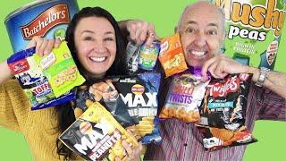 British  Taste Test Twiglets,  Mushy Peas and More