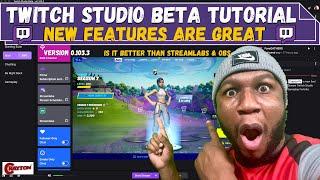 Twitch Studio Beta Tutorial - NEW FEATURES (NEW 2023)