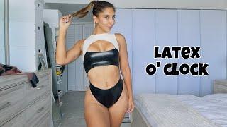 Latex Try On Haul Ft. Elin Harness | Dress, bodysuit, and amazing pieces! #haul