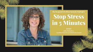 Stop Stress in 5 Minutes- Episode Quick View: Julie Michelson