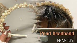 Pearl Headband , Diy , How To Make Pearl Headband