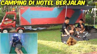 CAMPER VAN DITDIM!! MODIF KAMAR KONTAINER, DITDIM CAMPING SAMBIL MASAK TAHU BULAT, DI HOTEL DITDIM