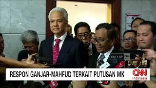 Terima Hasil Putusan MK, Ganjar-Mahfud Ucapkan Selamat Bekerja untuk Pemenang Pilpres 2024