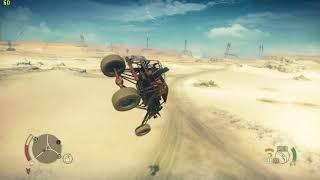 Mad Max - How to get the 4 seconds airtime achievement (kind of)