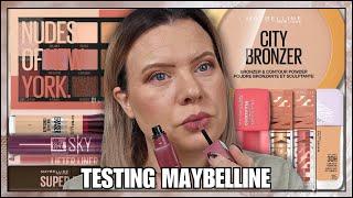 TESTING A FULL FACE OF MAYBELLINE MAKEUP FEBRUARY 2025 *Hits & Misses* | Clare Walch