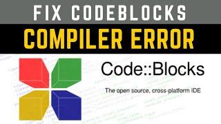 Fix Code Blocks compiler error Can't find compiler executable in your search path