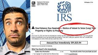 IRS Notice of Intent to Levy - CP504