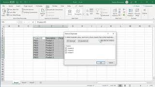 How to Remove Duplicate Rows in Excel - Office 365