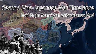 Second Sino-Japanese War Timelapse [Hoi4 Eight Years War of Resistance Mod]