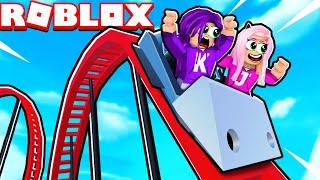 We Built a DREAM Theme Park on Roblox! 