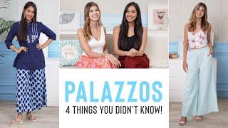 What To Wear With Palazzo Pants