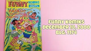 Pilipino Funny Komiks: December 18, 2000 (Christmas Cover) || Vintage Pinoy Komiks