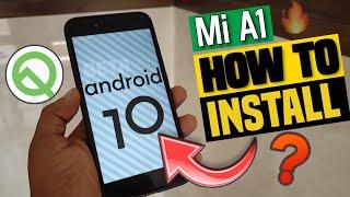 How to Install Andorid 10 (Q) on Xiaomi Mi A1, india 2019  (in Hindi) by Ashish Nayak