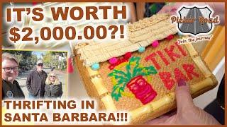 IT'S WORTH $2,000.00!?!?! THRIFTING IN SANTA BARBARA! Join the Journey on Picker Road!