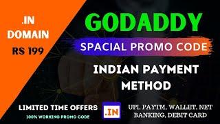 GoDaddy Promo Code 2020 | Buy .in Domain Cheap Price | Special Promo Code of GoDaddy |Heavy Discount