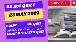 cs 201 quiz 1 solution 2023 |  cs 201 quiz  1