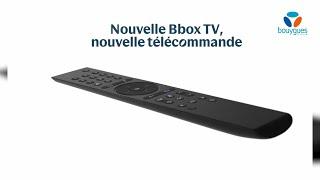 Télécommande du décodeur TV Bbox 4K HDR, dernière génération | Bouygues Telecom