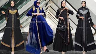 STYLE GAMIS TURKI LEBARAN⭐2024 SIMPLE ELEGAN