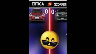 Maruti ertiga vs Mahindra Scorpio#viral#shorts#video#youtube#shorts