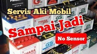 TUTORIAL SERVIS AKI MOBIL FULL AWAL SAMPAI AKHIR / Car battery service tutorial from start to finish