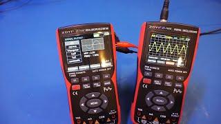 Zotek ZT-703S Handheld Oscilloscope/DMM Review/Teardown - Compared to the ZT-702S