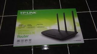TP-Link TL-WR940N wireless router unboxing