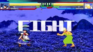 NICK54222 MUGEN: Tenshi Hinanawi (me) VS Marge Simpson