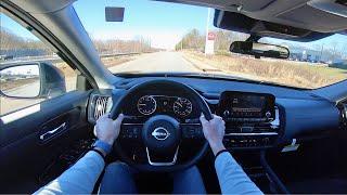 2022 Nissan Pathfinder S FWD - POV Frist Drive (ASMR Walkaround)