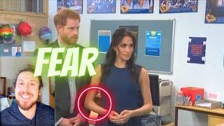 Meghan ELBOWS Harry Away (mid clip) #meghanmarkel