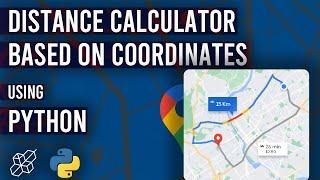 How To Calculate Distance Based On Coordinates Using Python | Most Easy Method | AISciences.io