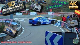 Subida al Garbí 50 2024 4K,  Crash, Mistakes & Action  !!! #automobile #motorsport #car #rallycar