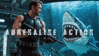 Genetically modified sharks attack the laboratory / Adrenaline Hollywood Action English Film