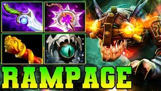 Rampage + 27 Kills Slark Dota 2 ! Slark Dota 2 Mid Lane Carry Gameplay Build Guide 7.37