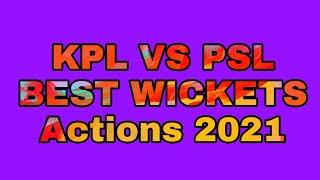 Kashmir primer league vs Pakistan Super League Best wickets Action 2021